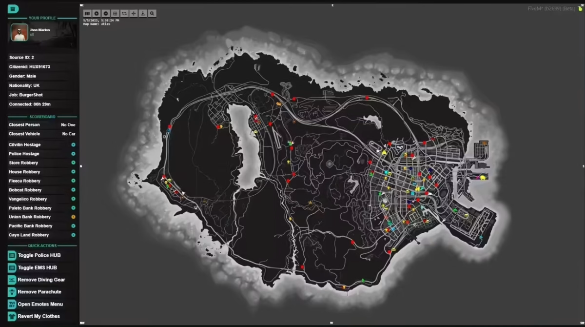Victim RP FiveM Server Pack
