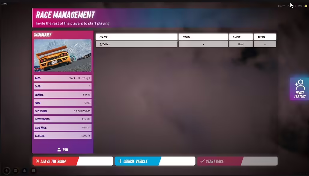 Origen Car-Racing FiveM Ressourcen-Vorschau 3