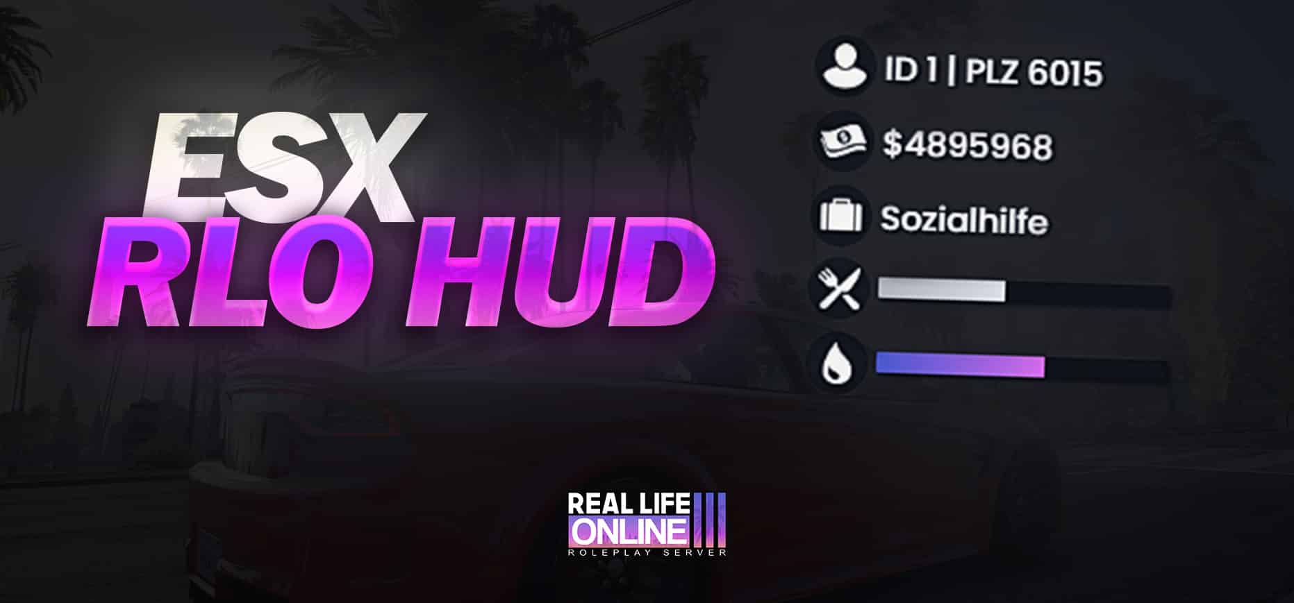 ESX RLO HUD pour FiveM