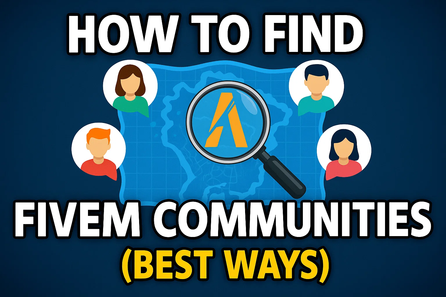 Wie du FiveM-Communities findest (Beste Wege)
