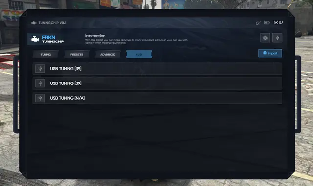 Tuning System FiveM Ressourcen Vorschau 7