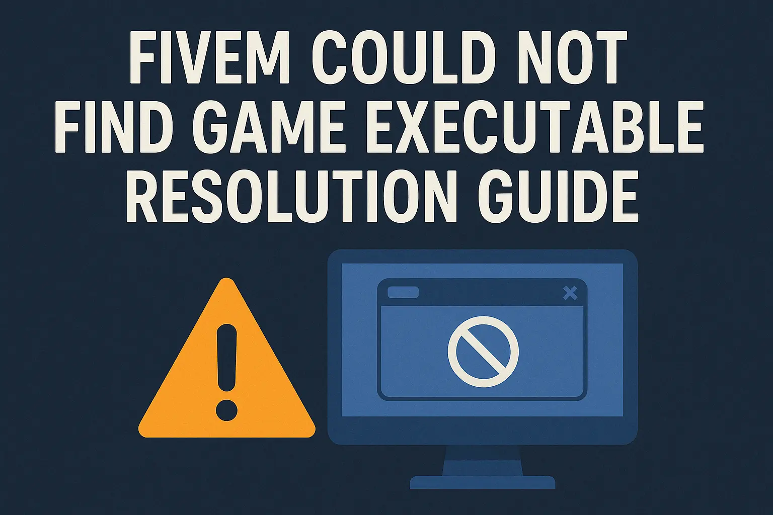 FiveM Could Not Find Game Executable