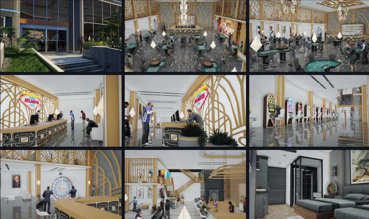 Casino Atlantis Club FiveM resource preview 3
