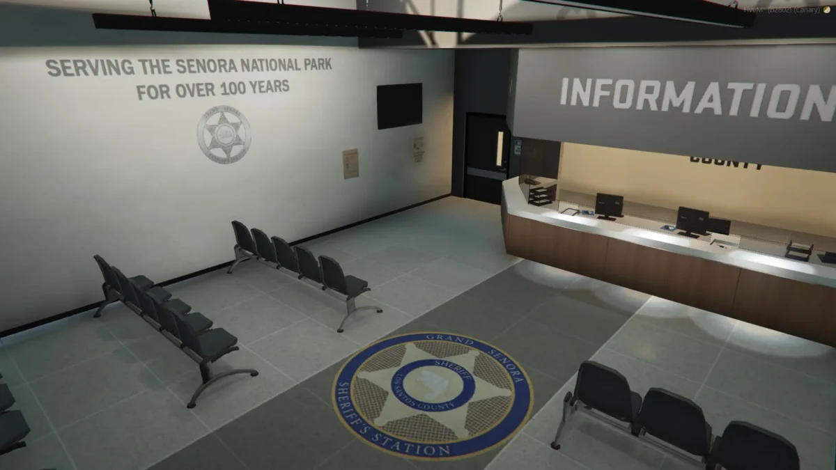 Senora Sheriff's Station FiveM resource preview 2