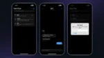 LB Phone v2 DarkChat app interface