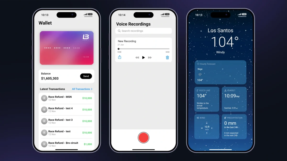 LB Phone v2 apps screen with more applications