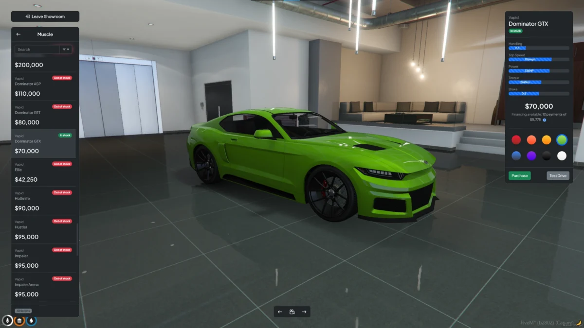 JG Dealerships FiveM prévia do recurso 7