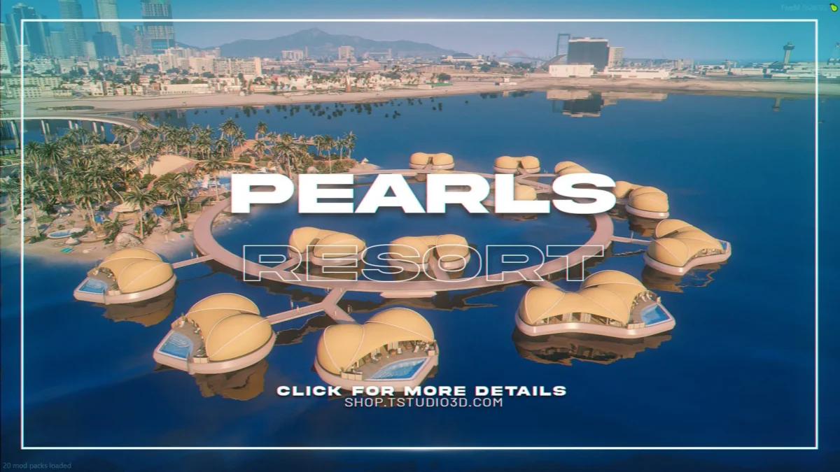 TStudio Pearls Resort FiveM resource preview