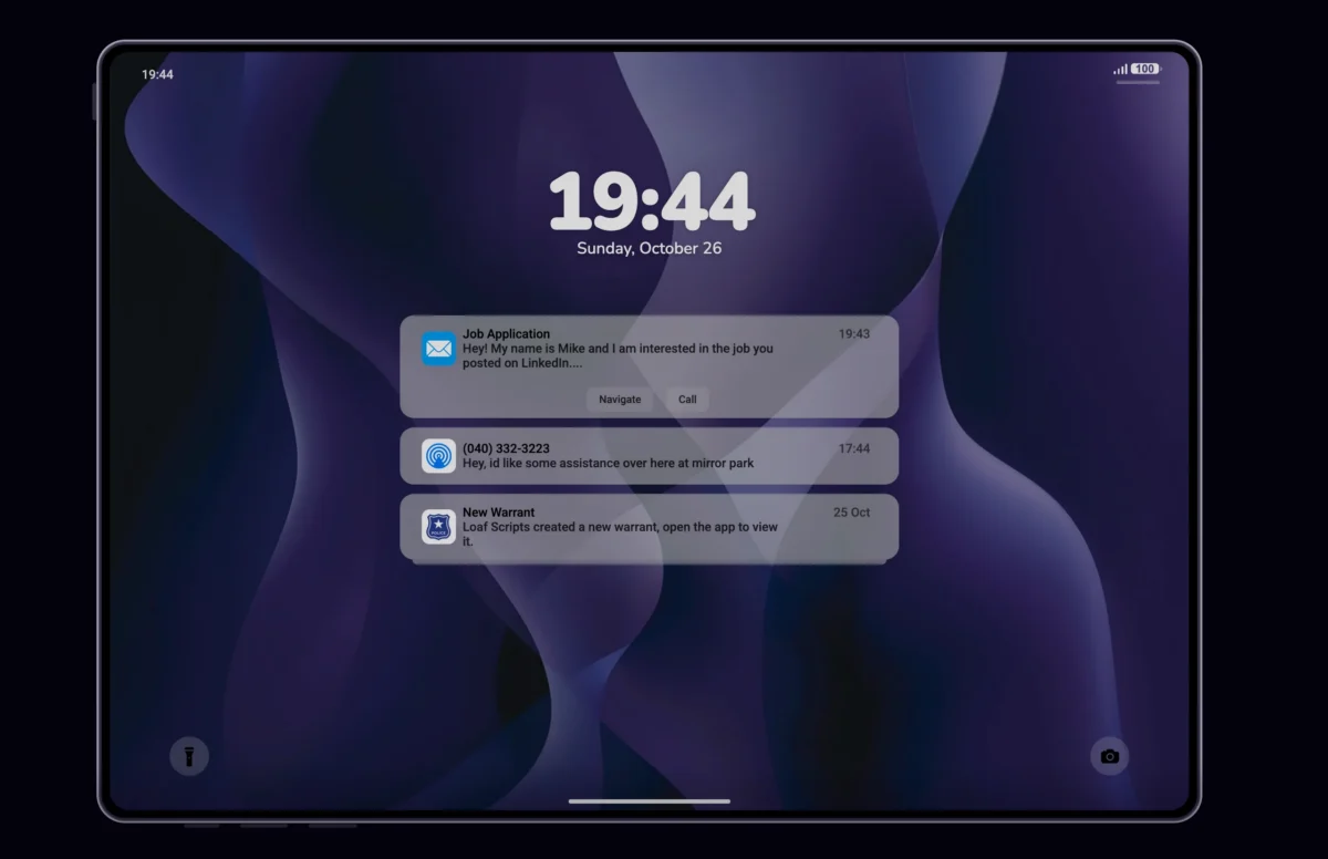 Aperçu de la ressource LB Tablet FiveM 5