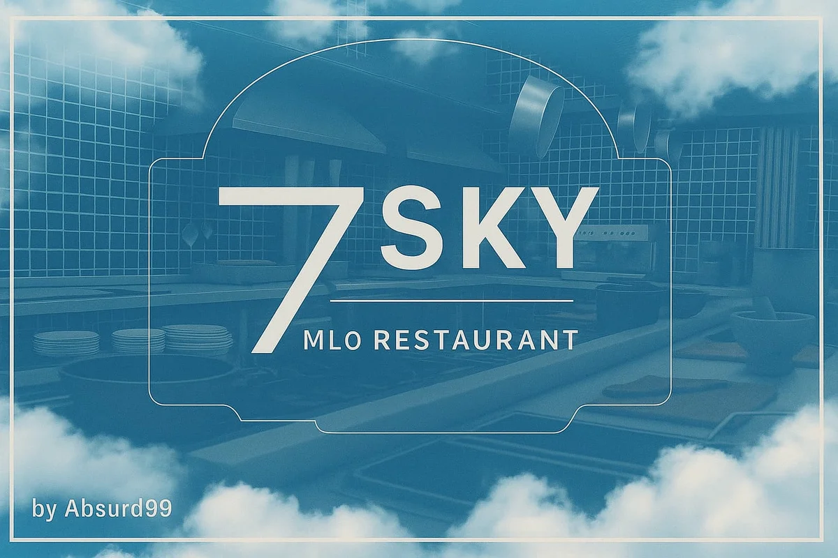 Restaurant 7Sky Rooftop MLO pour serveurs FiveM Présentation du restaurant 7Sky par Absurd99