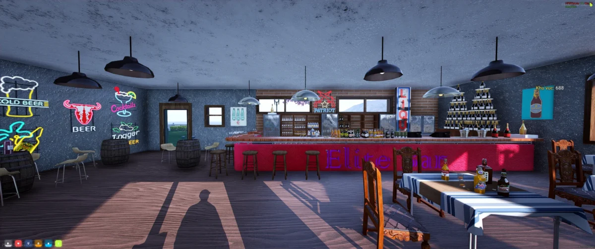 Elite Pier Bar FiveM resource preview