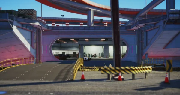 Vista previa del recurso Aircraft Carrier Racetrack FiveM 4