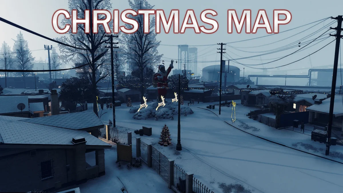 Christmas Map FiveM resource preview