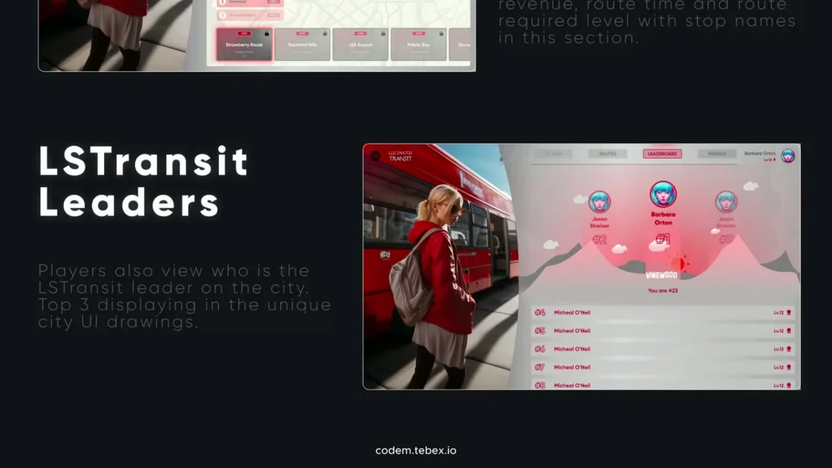 CodeM LSTransit FiveM aperçu de la ressource 2