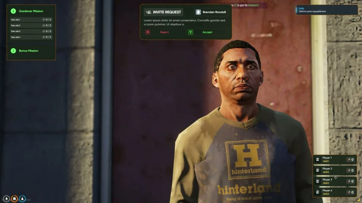 Multiplayer Gardener Job FiveM vista previa del recurso 4