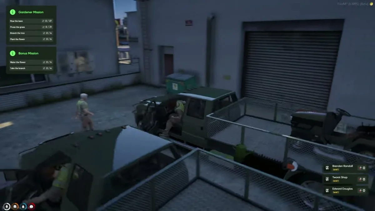 Multiplayer Gardener Job FiveM vista previa del recurso 5