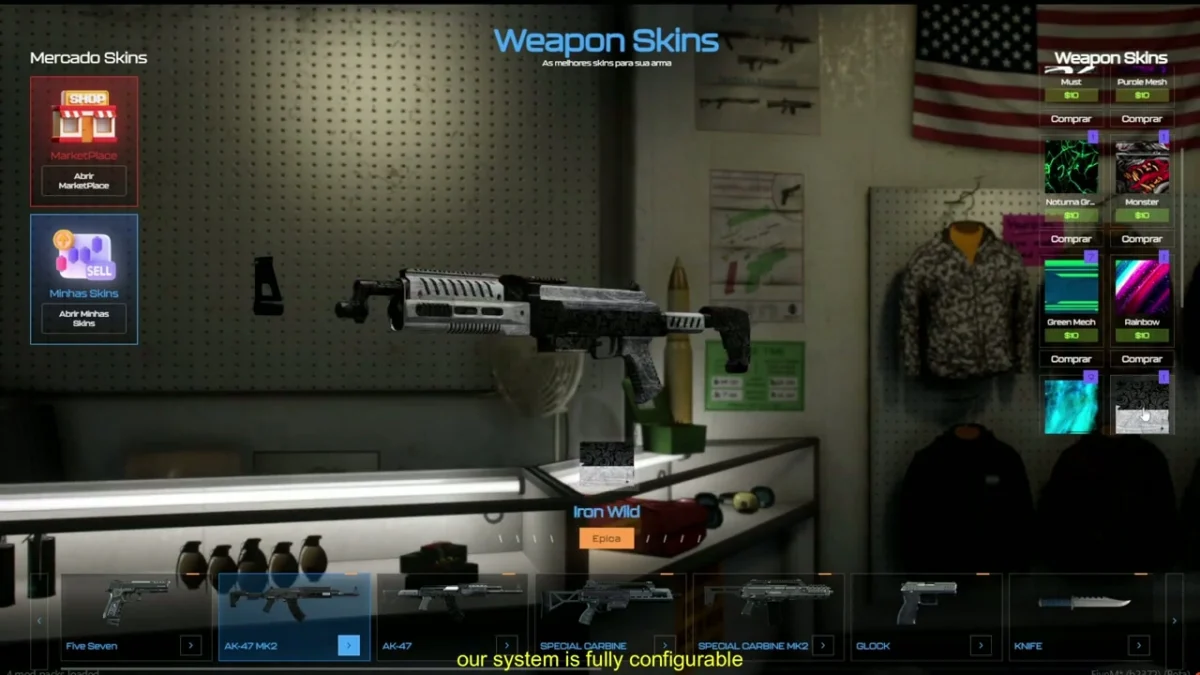 Energy Skins Weapons V2 - ESX - QBCORE FiveM resource preview 2