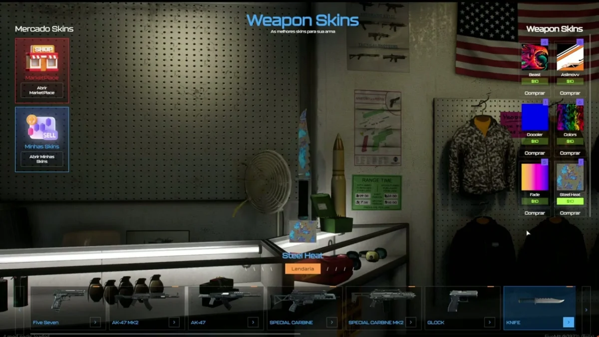 Energy Skins Weapons V2 - ESX - QBCORE FiveM resource preview 4