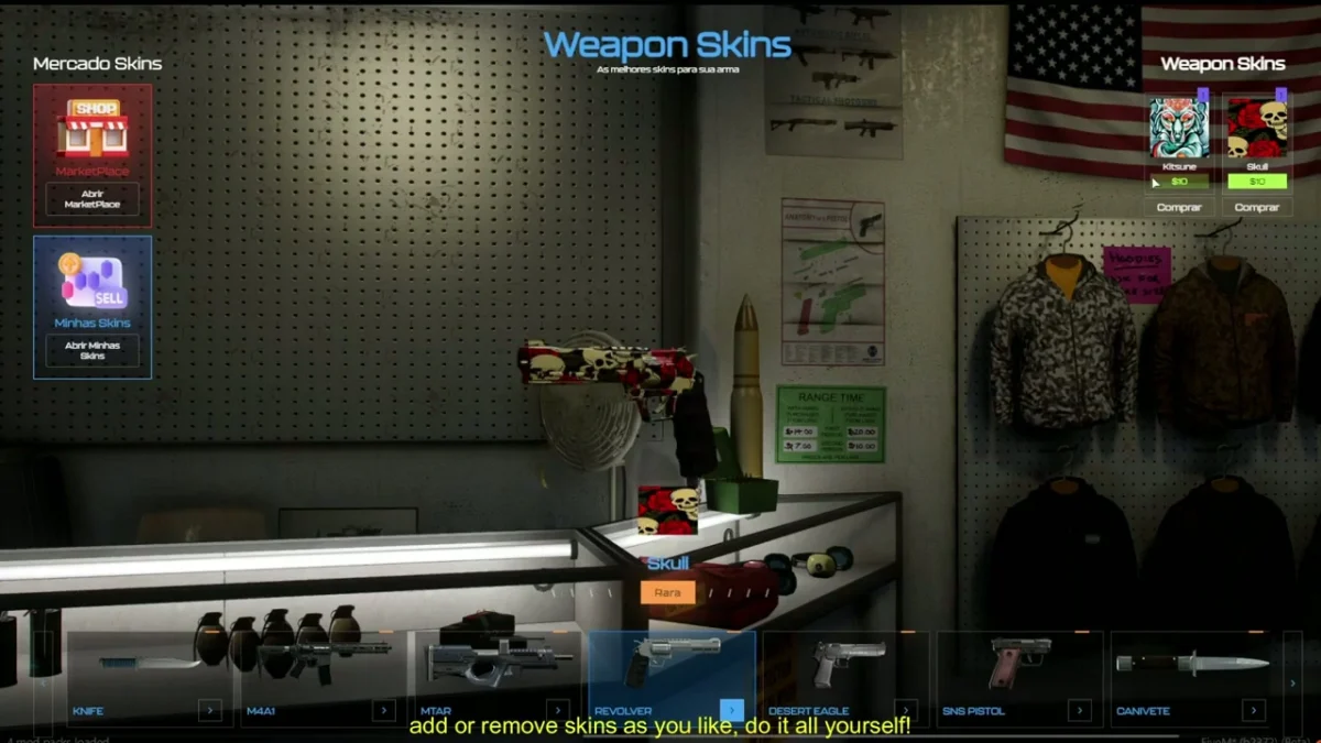 Energy Skins Weapons V2 - ESX - QBCORE FiveM resource preview 5