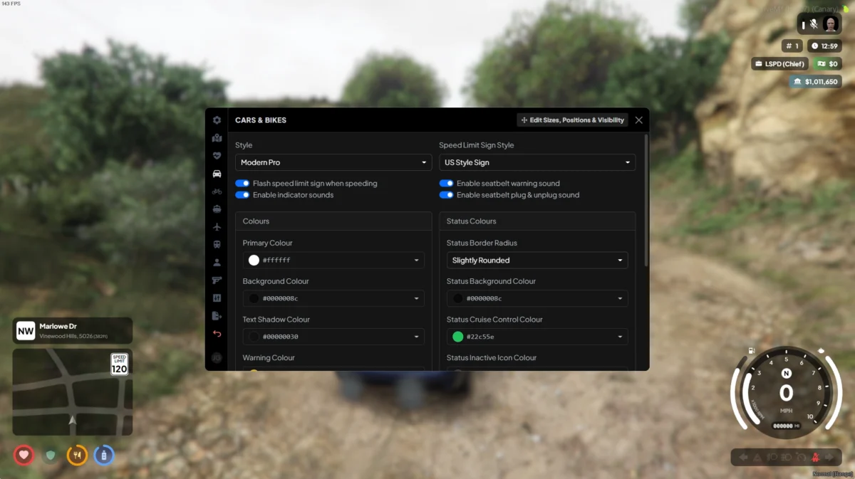 Vista previa del recurso JG HUD FiveM 4