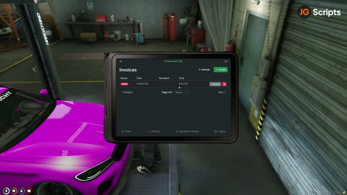 Prévia do recurso JG Mechanic (Bundle) FiveM 10