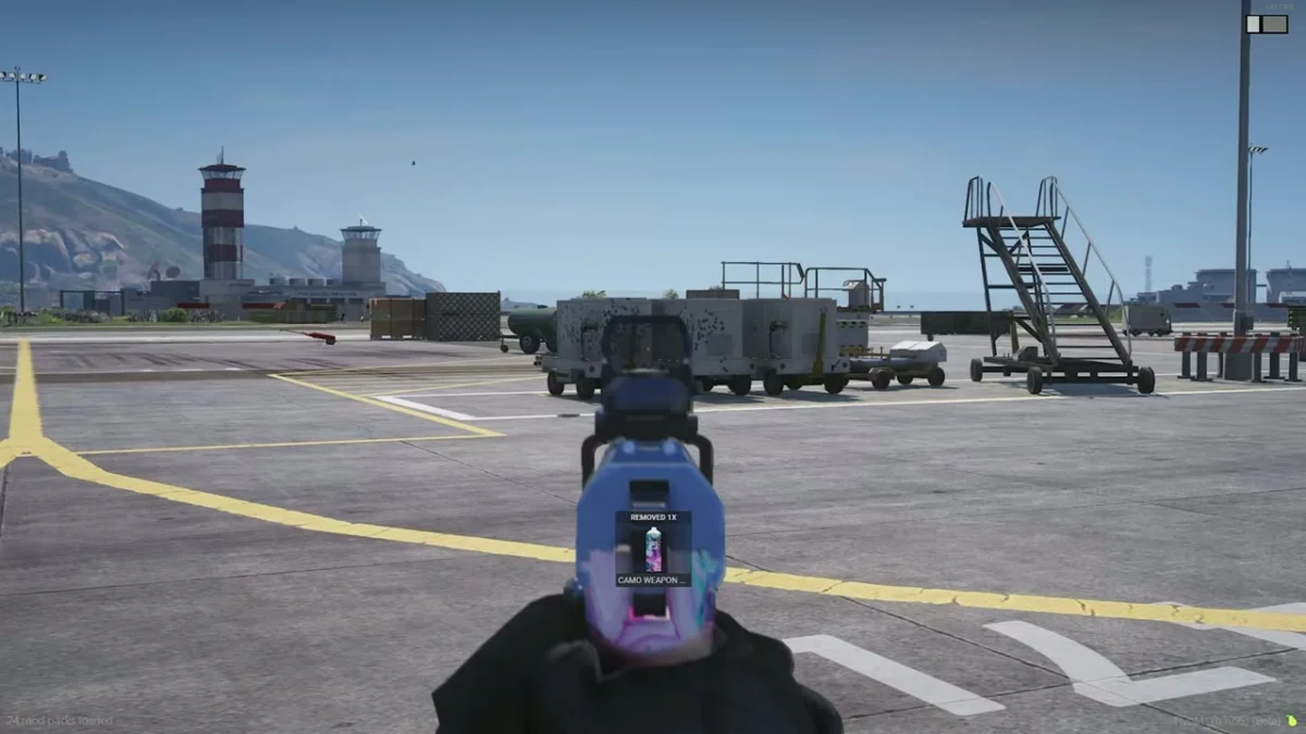 50x HQ CHROMIUM Weapon Pack FiveM visualização do recurso 9