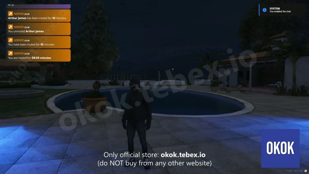 okok Chat V2 FiveM Ressourcen Vorschau 9