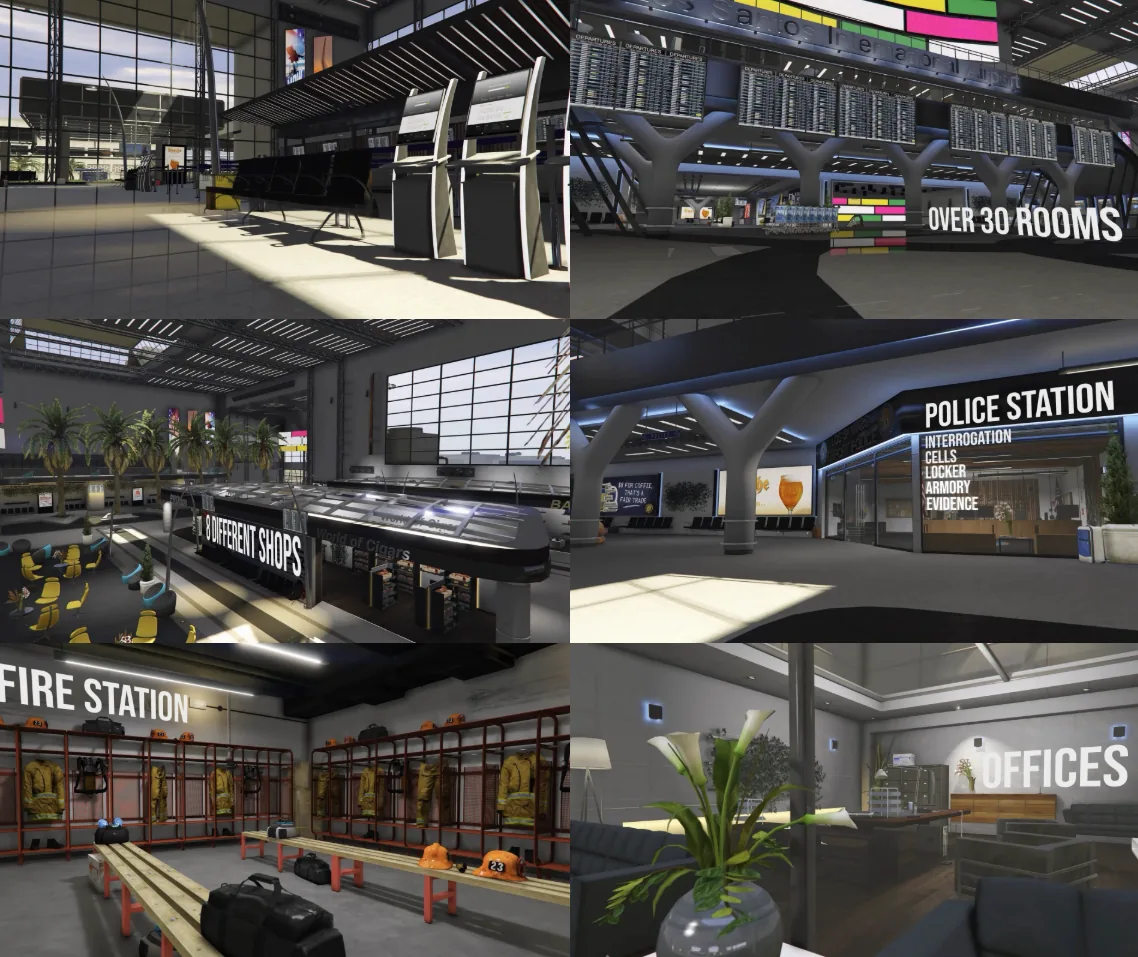 LSIA (Flughafen) V2 FiveM Ressourcen-Vorschau