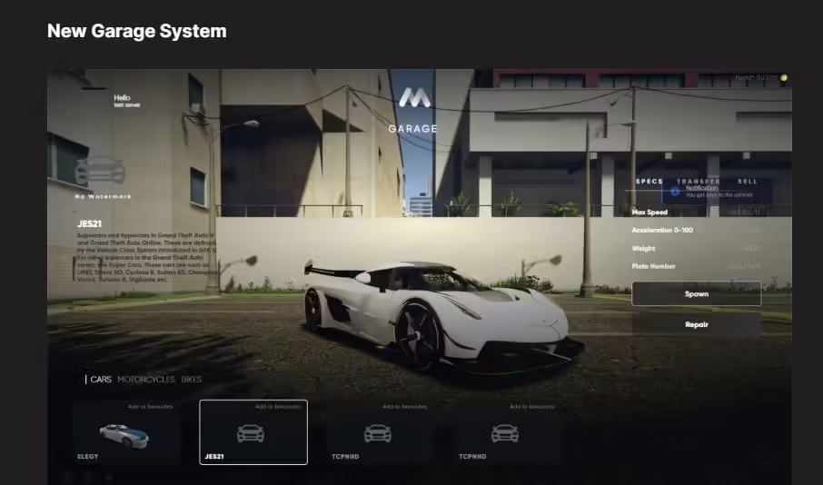 NoPixel 4.0 inspired - Server FiveM resource preview 8