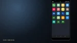 Téléphone NoPixel pour aperçu ESX avec grille d'applications de l'écran d'accueil et cadre de téléphone