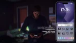 LB Phone v2 lock screen shown in the official product video