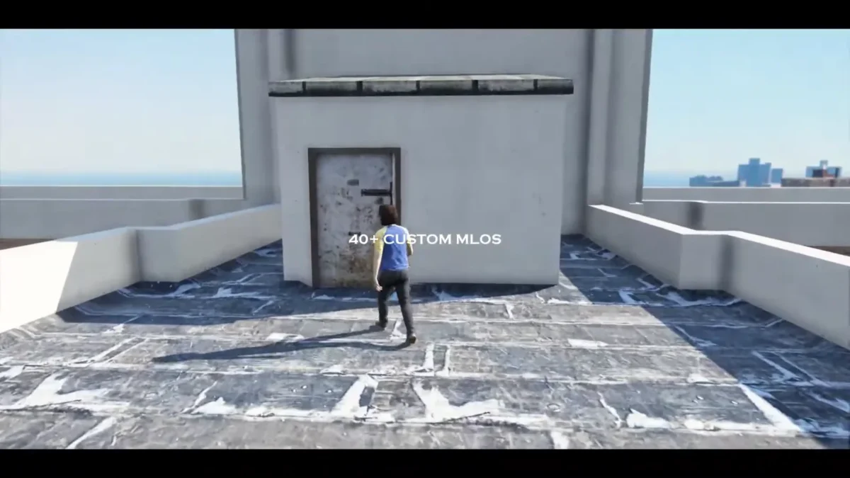Horizon de la carte VIP de Liberty City présenté dans la vidéo exacte du produit
