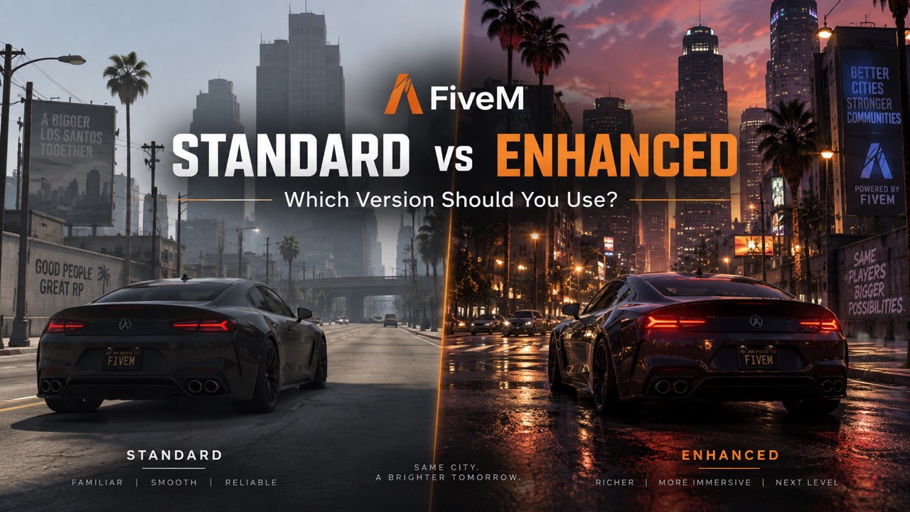 Standard vs. Enhanced Vergleich groß