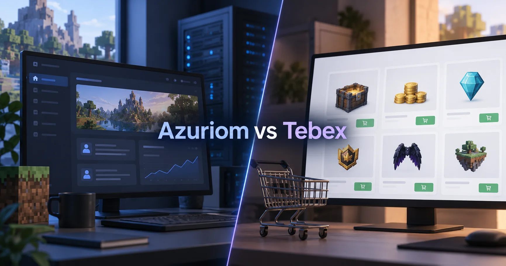 azuriom vs tebex